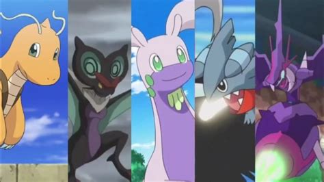 ash all dragon type pokemon.
